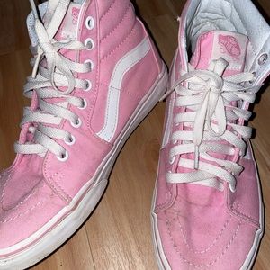 Pink Vans! Size 9.